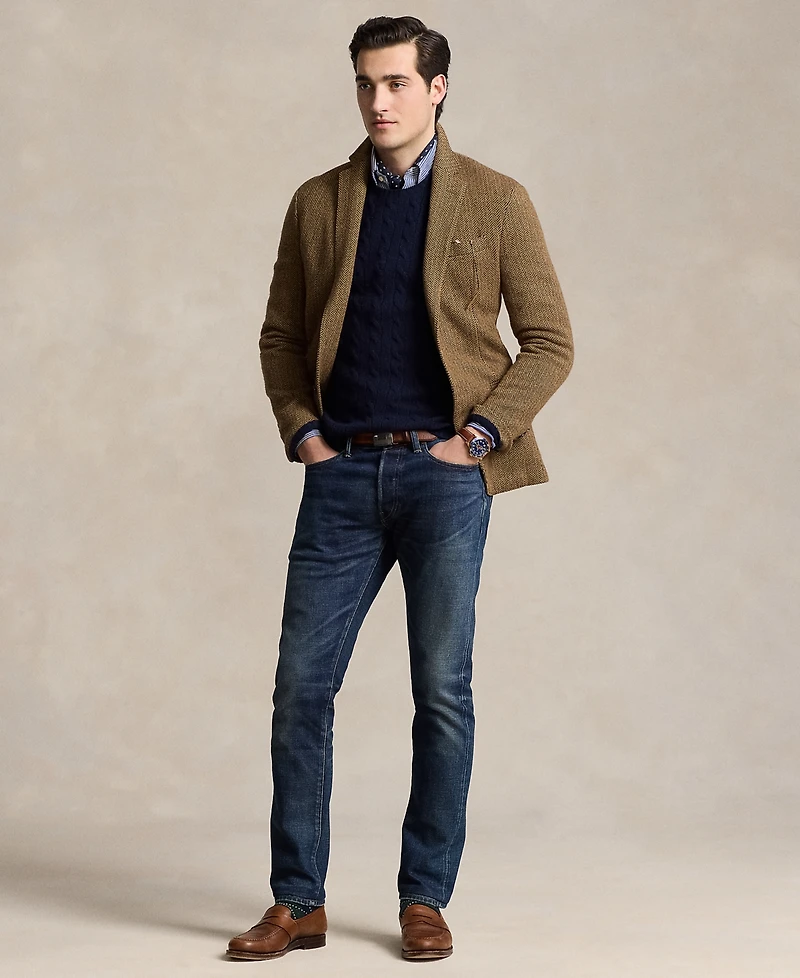 Polo Ralph Lauren Men's Wool-Cashmere Cable-Knit Sweater