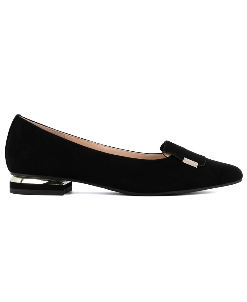 Jones New York Women's Quesheen Pointed Toe Tailored Loafers