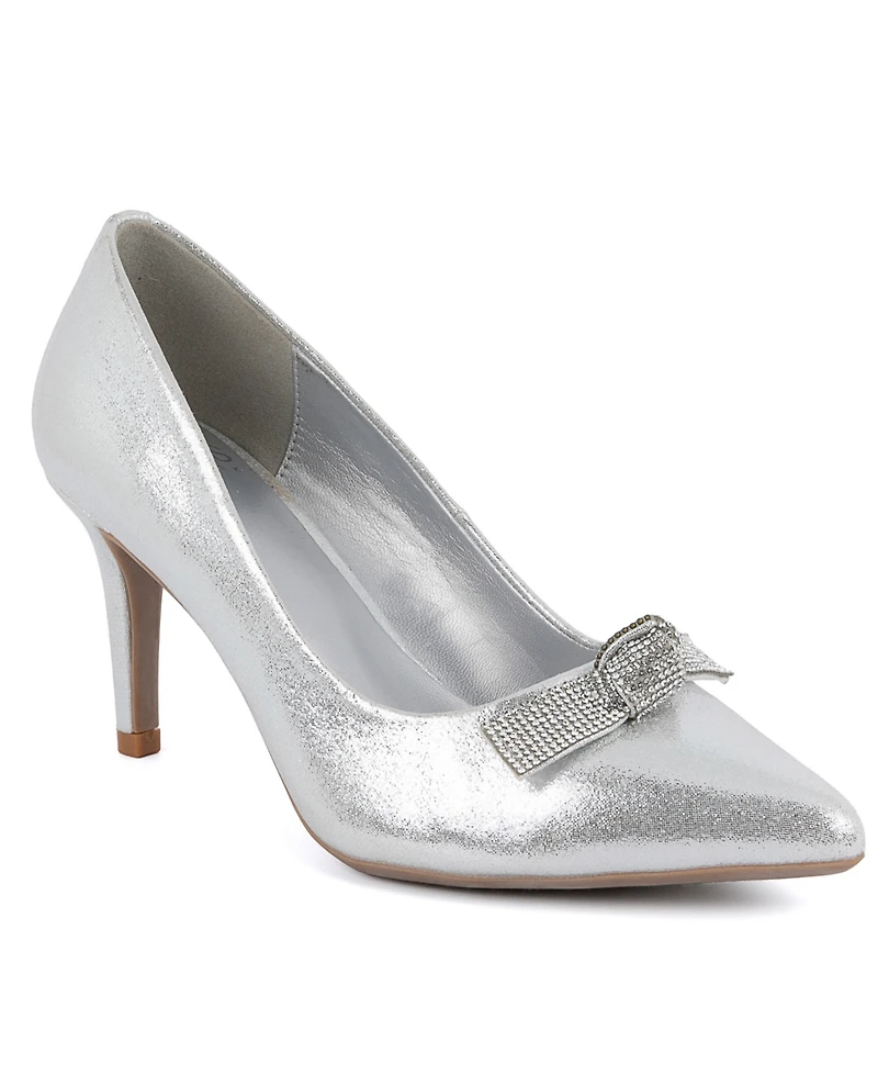 Jones New York Women's Bennami Embellished Bow Dress Pumps