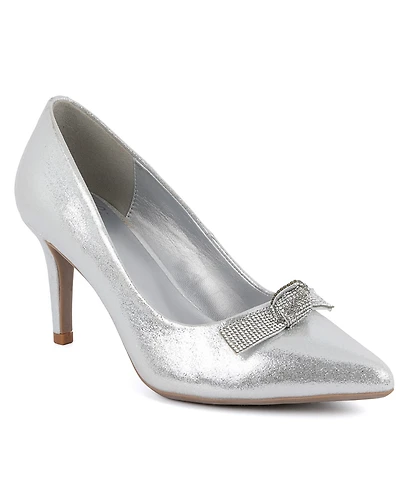 Jones New York Women's Bennami Embellished Bow Dress Pumps