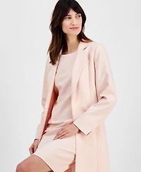 Le Suit Women's Elongated Blazer Dress Suit