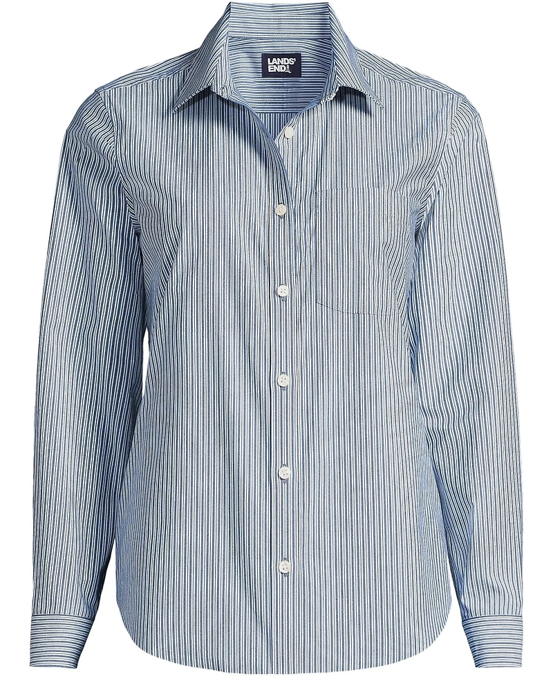 Lands' End Women's Cooling Button Front Shirt