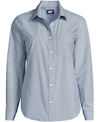 Lands' End Women's Cooling Button Front Shirt