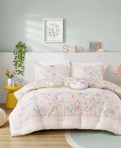 Intelligent Design Lulu Floral Reversible 3-Pc. Comforter Set, Twin