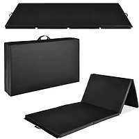 Best Choice Products 10ftx4ftx2in Folding Gymnastics Mat 4-Panel Exercise Workout Floor Mats with Handles