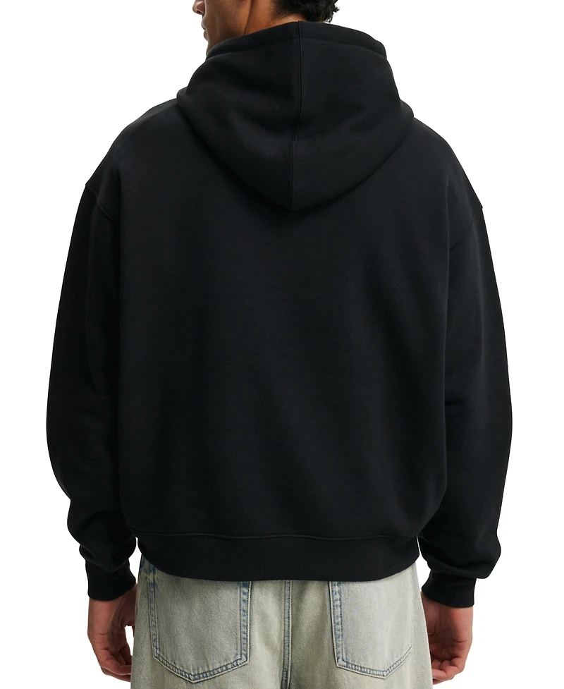 Cotton On Men's Box Fit Graphic Hoodie
