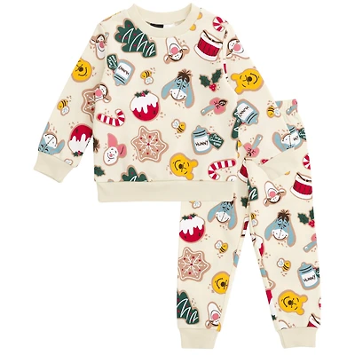 Winnie the Pooh Toddler Boys Fleece Sweatshirt and Jogger Pants Outfit Set