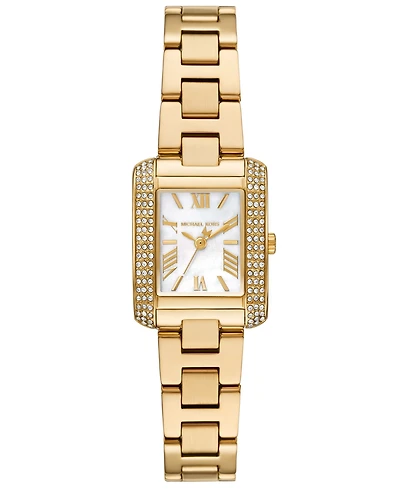 Michael Kors Women's Emery Three-Hand Gold-Tone Stainless Steel Watch 22mm