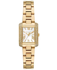 Michael Kors Women's Emery Three-Hand Gold-Tone Stainless Steel Watch 22mm