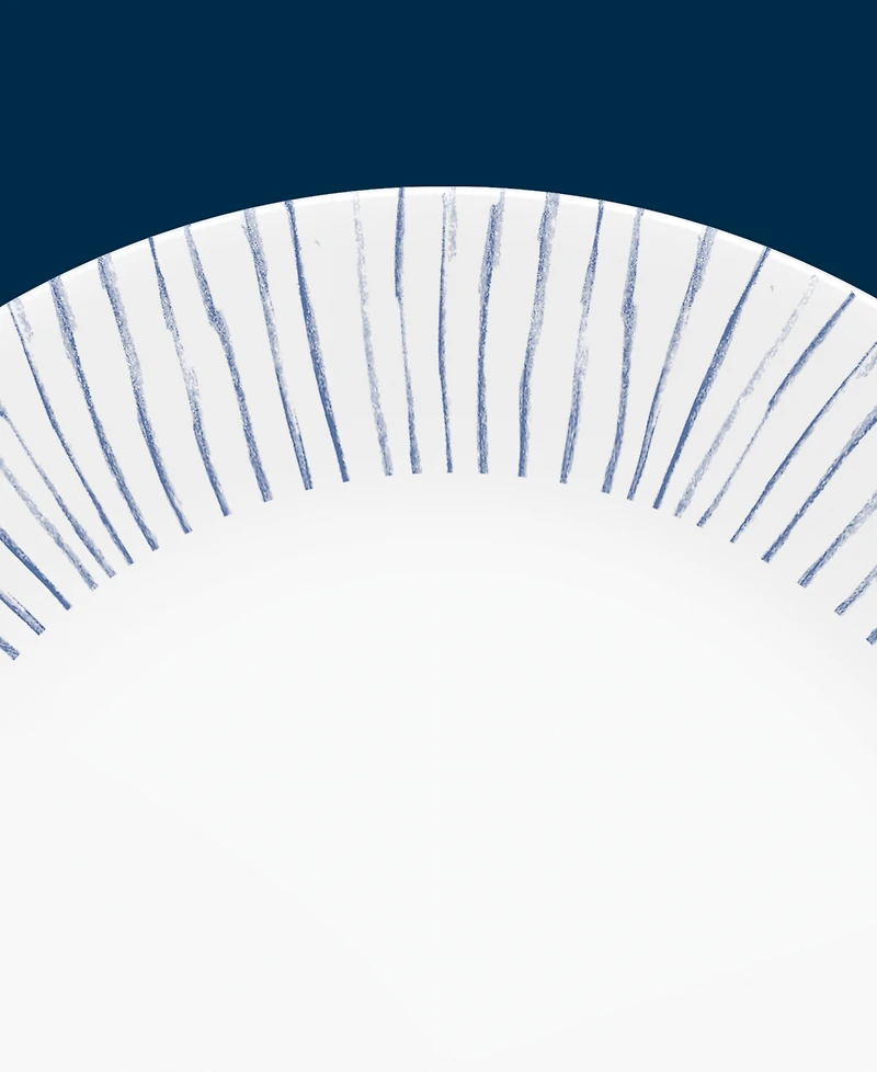 Corelle Botanical Stripes 32 Pc. Dinnerware Set, Service for 8