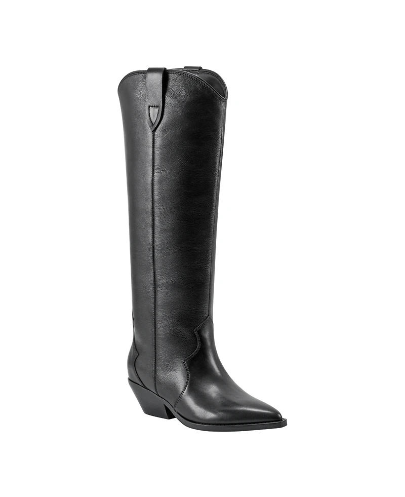 Marc Fisher Ltd Women's Ander Western Pointy Toe Tall Boots