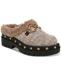 Circus Ny by Sam Edelman Annie Cozy Studded Slip-On Lug-Sole Clogs