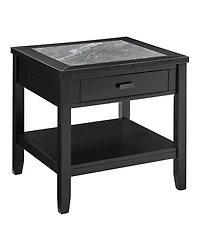 Garvine 25" Wood End Table