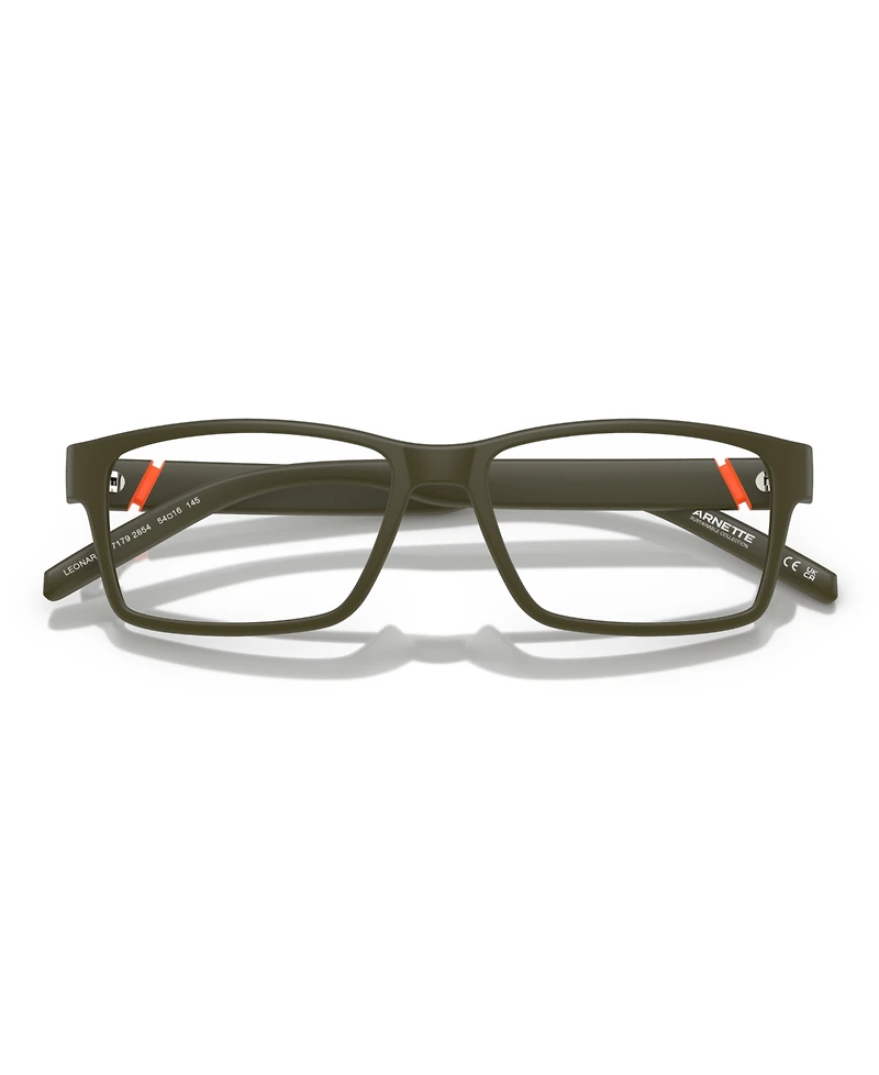 Arnette Men's Leonardo Eyeglasses, AN7179
