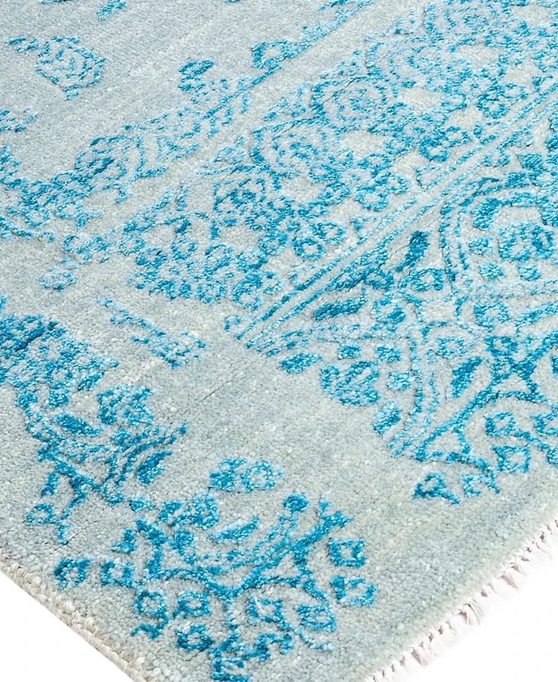 Adorn Hand Woven Rugs Indian Ooak M6973 8'1''x9'10'' Area Rug