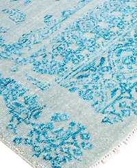 Adorn Hand Woven Rugs Indian Ooak M6973 8'1''x9'10'' Area Rug