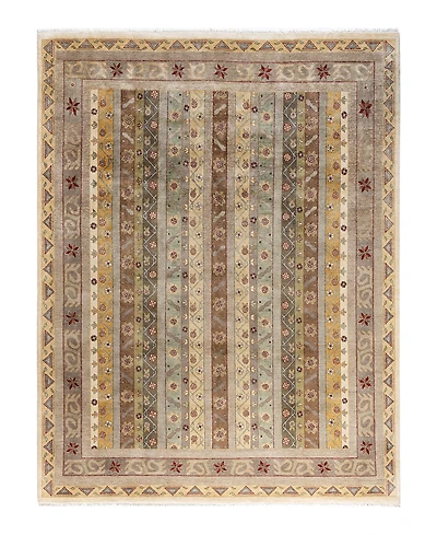 Adorn Hand Woven Rugs Indian Ooak M5893 8'1''x10'4'' Area Rug