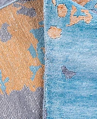 Adorn Hand Woven Rugs Indian Ooak M7487 8'2''x10'1'' Area Rug