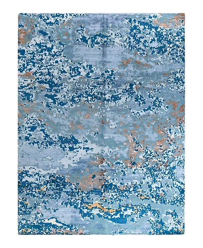 Adorn Hand Woven Rugs Indian Ooak M7682 9'2''x12'1'' Area Rug