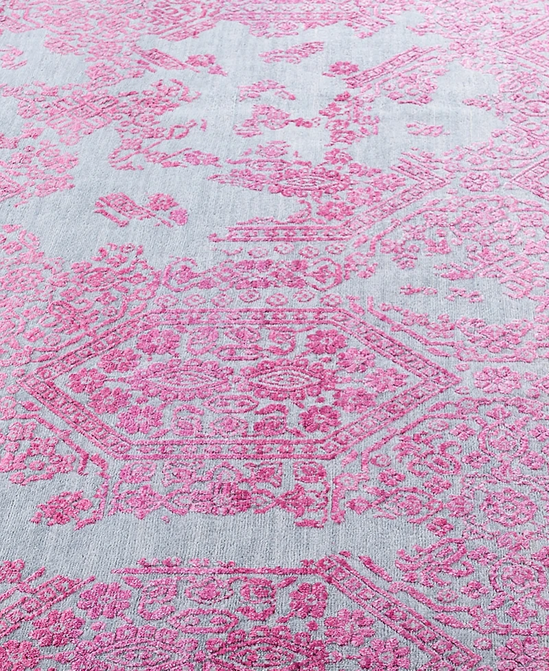 Adorn Hand Woven Rugs Indian Ooak M7161 7'10''x9'10'' Area Rug