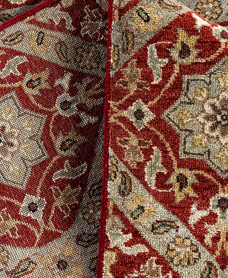 Adorn Hand Woven Rugs Indian Ooak M5957 6'8''x9'8'' Area Rug