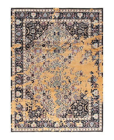 Adorn Hand Woven Rugs Indian Ooak M7267 9'2''x12'3'' Area Rug