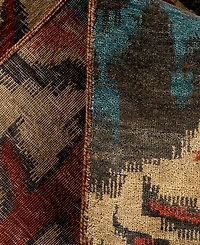 Adorn Hand Woven Rugs Indian Ooak M5917 9'1''x11'9'' Area Rug