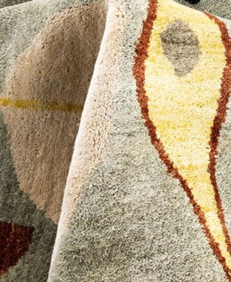 Adorn Hand Woven Rugs Indian Ooak M6139 Rug Collection