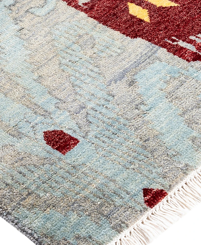 Adorn Hand Woven Rugs Indian Ooak M6234 9'1''x12'4'' Area Rug