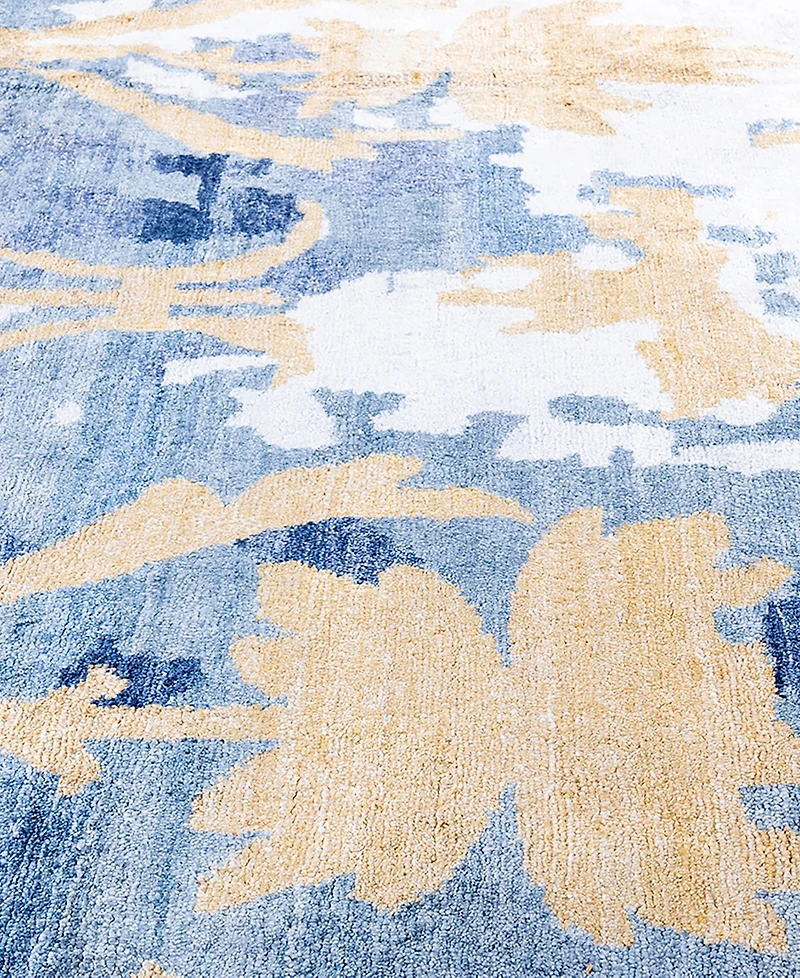 Adorn Hand Woven Rugs Indian Ooak M6431 9'2''x11'10'' Area Rug