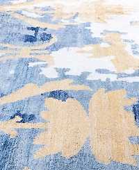 Adorn Hand Woven Rugs Indian Ooak M6431 9'2''x11'10'' Area Rug