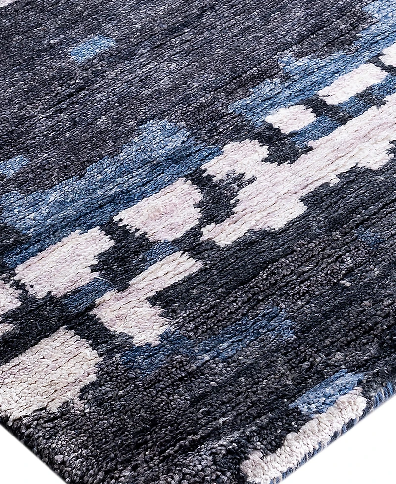 Adorn Hand Woven Rugs Indian Ooak M6741 9'1''x12'1'' Area Rug