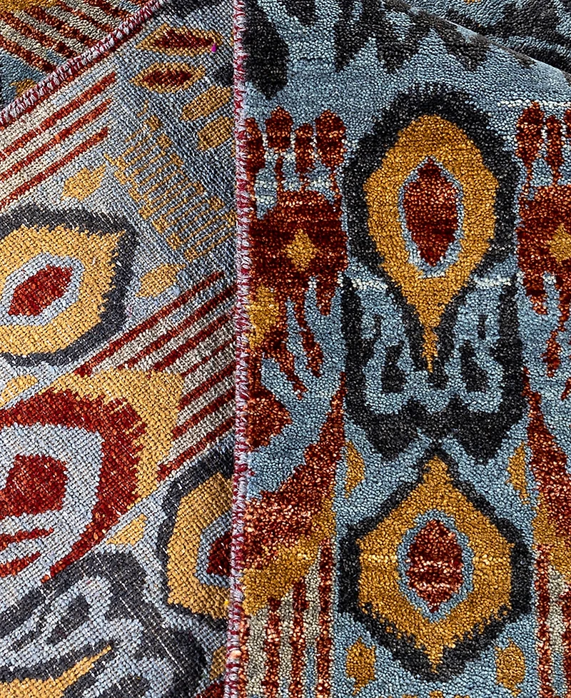 Adorn Hand Woven Rugs Indian Ooak M6036 8'x10'2'' Area Rug