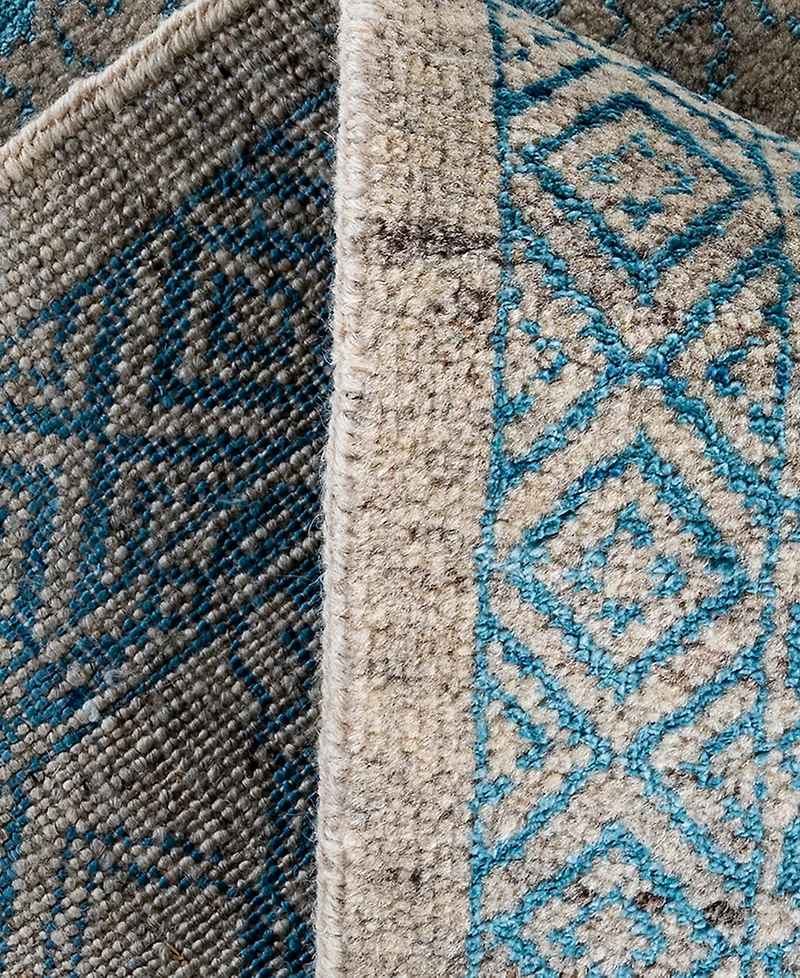 Adorn Hand Woven Rugs Indian Ooak M6833 7'10''x9'10'' Area Rug