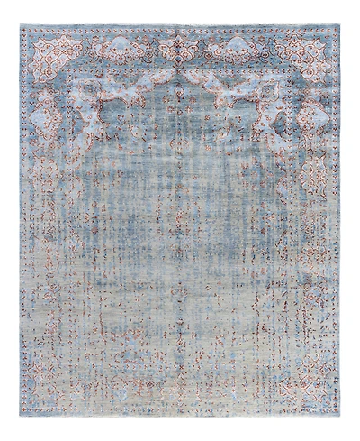 Adorn Hand Woven Rugs Indian Ooak M7227 8'1''x9'9'' Area Rug