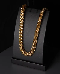 Rhona Sutton Gold Stainless Steel Box Chain Necklace