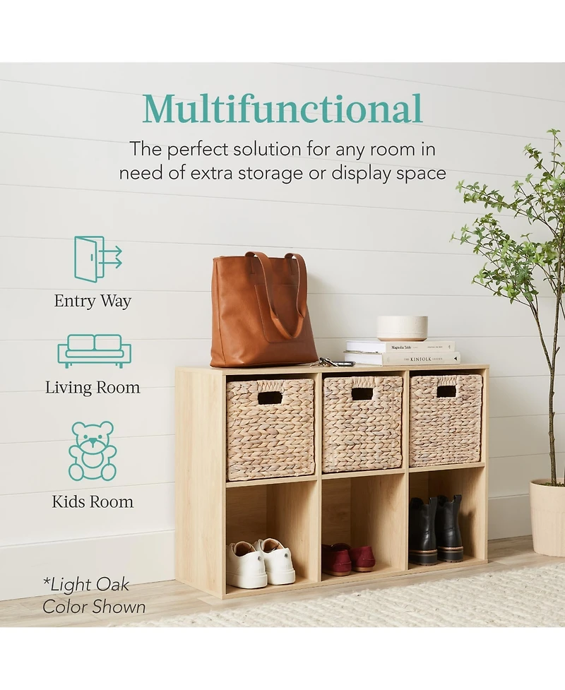 Best Choice Products -Cube Bookshelf, 11in Display Storage System