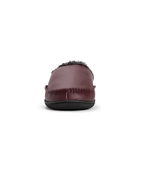 Muk Luks Men's Faux Leather Clog Slippers