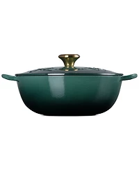 Le Creuset Holly Collection Enameled Cast Iron 4.5 Qt. Traditional Chef's Oven with Lid