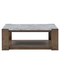 Libby 48" Wood Cocktail Table
