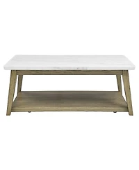 Mabell 26" Wood Cocktail Table