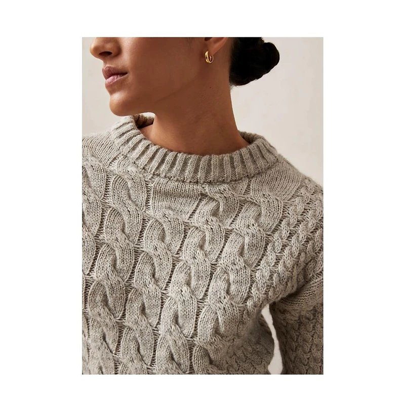 Alohas Women's Blossom Tricot Sweater