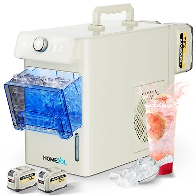 Jinjunye Commercial Ice Maker Machine, 100LBS/Day, Timer & Self Cleaning, Stainless Steel Ice Maker for Bar Restaurant Home Office,Ice Machine with Sc