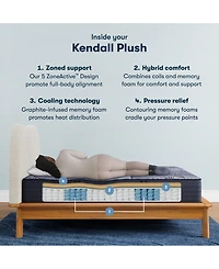 Serta Perfect Sleeper X Kendall 13" Smooth Hybrid Plush Mattress