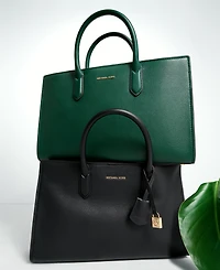 Michael Michael Kors Scarlett East West Leather Satchel