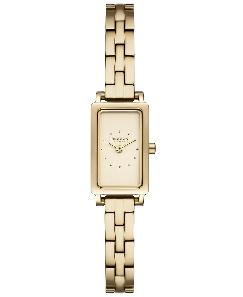 Skagen Women's Hagen Micro Quartz Two-Hand Gold Stainless Steel 31mm