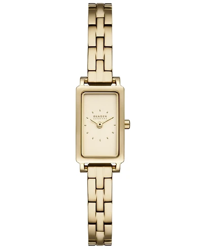 Skagen Women's Hagen Micro Quartz Two-Hand Gold Stainless Steel 31mm