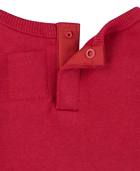 Levi's Infant Girls Sparkle Crew and Jeans, 2-Piece Set