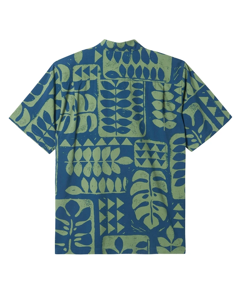 Quiksilver Waterman Men's Turtle Island Short Sleeve Shirt