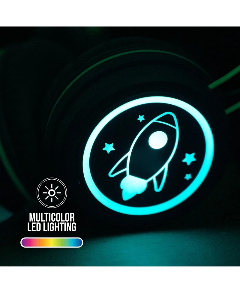 Mee audio KidJamz KJ55U Usb-c Kid's Headphones w/ Led Lights